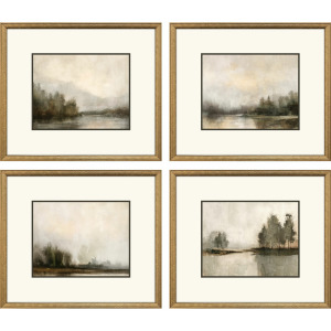 Muted Horizons S/4 Framed Art