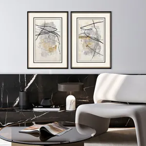 Tangle S/2 Framed Art