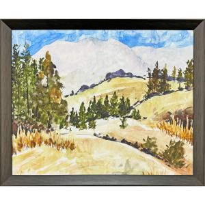 Where Autumn Breathes II Framed Art