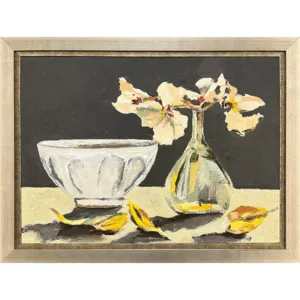 Elegy in Neutral II Framed Art