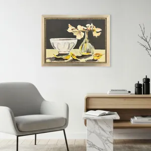 Elegy in Neutral II Framed Art