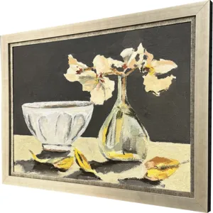 Elegy in Neutral II Framed Art