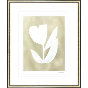 Textured Corolla II Framed Art
