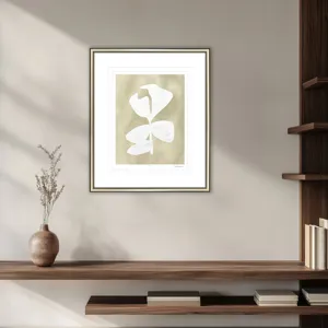Textured Corolla III Framed Art