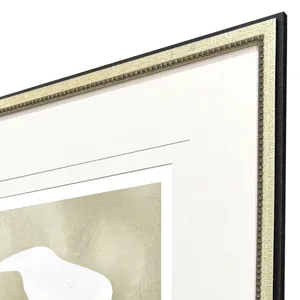Textured Corolla III Framed Art