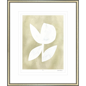 Textured Corolla IV Framed Art