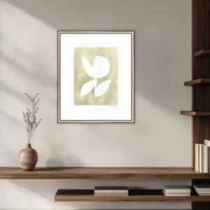 Textured Corolla IV Framed Art