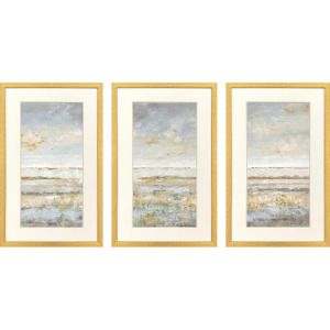Sea Horizon S/3 Framed Art