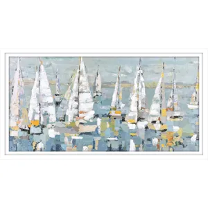 Regatta Party Framed Art