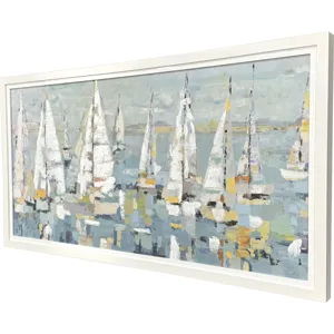 Regatta Party Framed Art