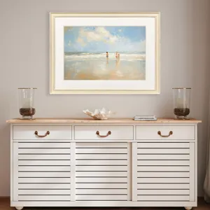 Beach Play Date Framed Art
