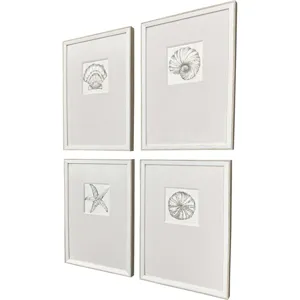 Coastal Reef S/4 Framed Art