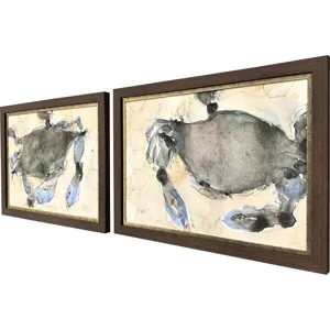 The Maryland Crab S/2 Framed Art
