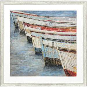 Rowboats Framed Art