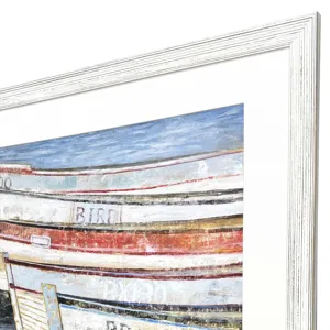 Rowboats Framed Art