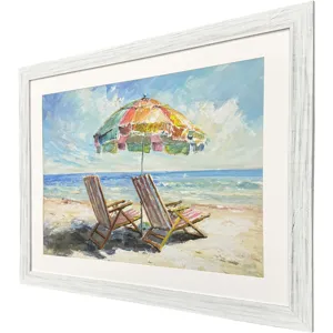 Beach Vibe Framed Art