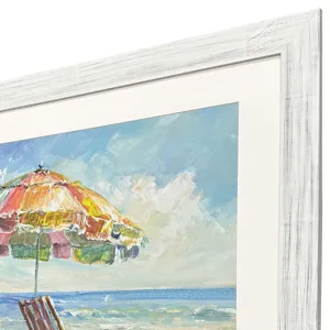 Beach Vibe Framed Art