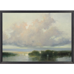 Clouds and Currents Framed Art