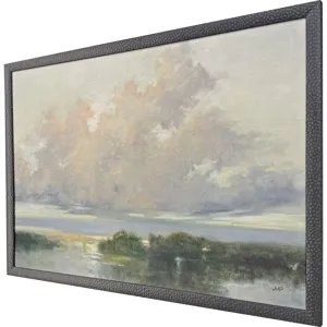 Clouds and Currents Framed Art