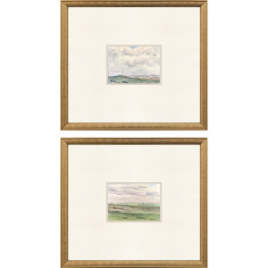 Meadow/Plains S/2 Framed Art