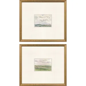 Meadow/Plains S/2 Framed Art