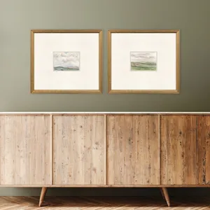 Meadow/Plains S/2 Framed Art