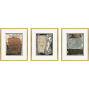 Textural Echo I S/3 Framed Art