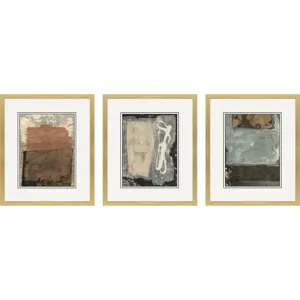 Textural Echo I S/3 Framed Art