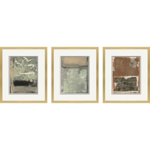 Textural Echo II S/3 Framed Art