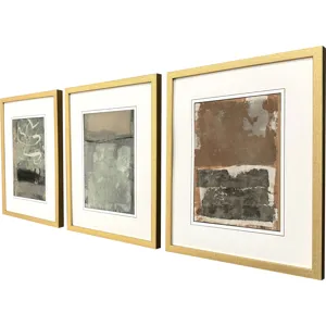 Textural Echo II S/3 Framed Art