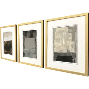 Textural Echo III S/3 Framed Art