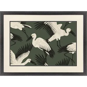 Stork Storm - Swoop Framed Art