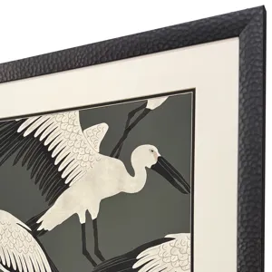 Stork Storm - Swoop Framed Art