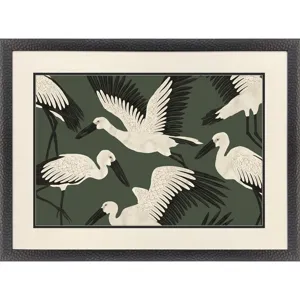 Stork Storm - Soar Framed Art