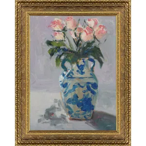 Winter Roses Framed Art