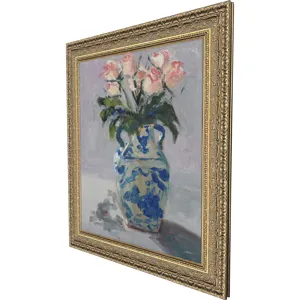 Winter Roses Framed Art