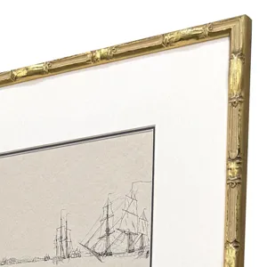 Harbor Sketch S/2 Framed Art
