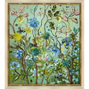 Insects & Vines Framed Art