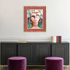 Portrait in the Tropic Framed Art