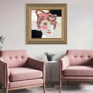 Cat Hair Framed Art