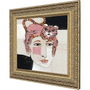 Cat Hair Framed Art