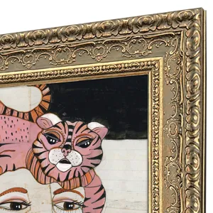 Cat Hair Framed Art