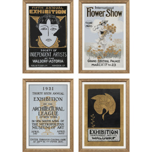 Ephemera S/4 Framed Art