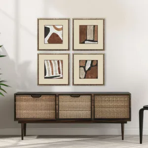 Organic Terra II S/4 Framed Art