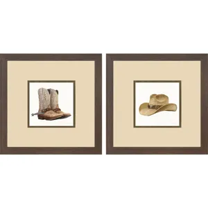 Riders of the Range S/2 Framed Art