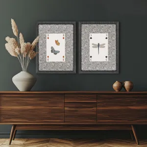 Nature's Hand I S/2 Framed Art