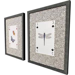 Nature's Hand I S/2 Framed Art