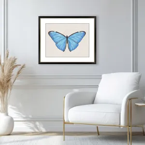 Garden Visitor II Framed Art