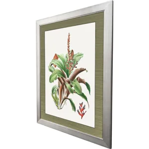 Cactus Floral Framed Art