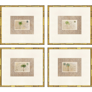 Palm Postale S/4 Framed Art
